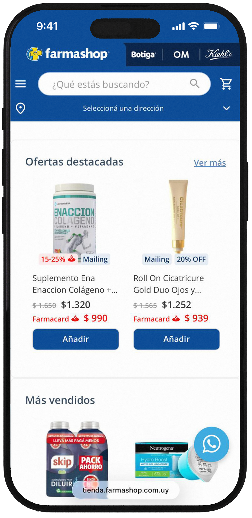 Farmashop Mockup